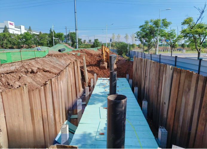 雨水调节池、预消毒池工程